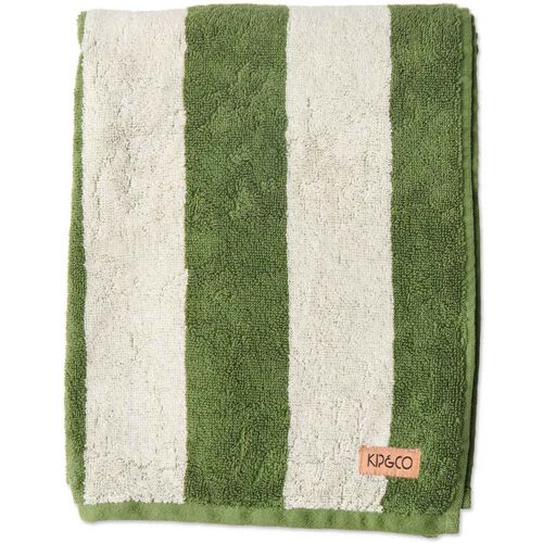Kip&Co Moss Stripe Terry Face Washer